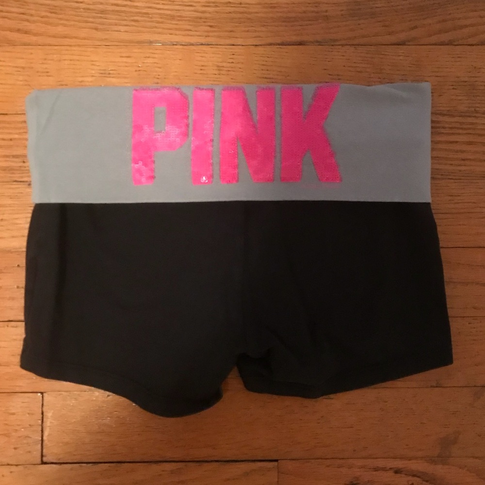 VS Pink Yoga Shorts